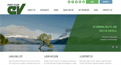 Desktop Screenshot of energy-vision.org
